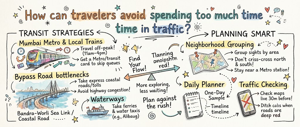 How Can Travelers Avoid Spending Too Much Time in Traffic?