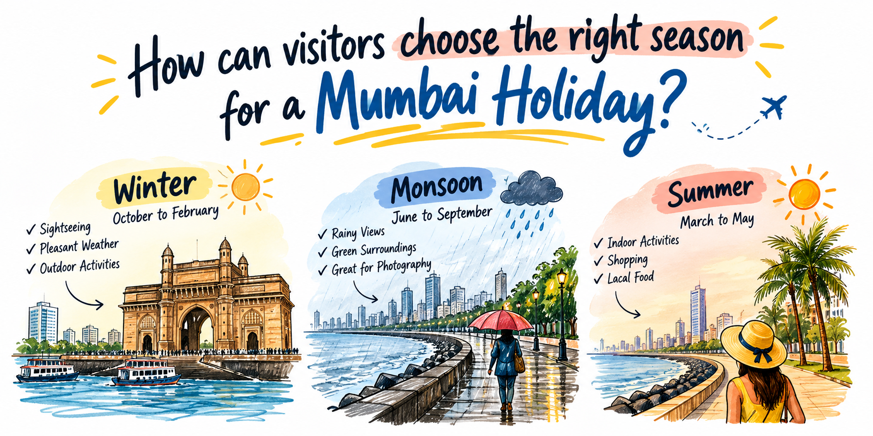 How Can Visitors Choose the Right Season for a Mumbai Holiday?